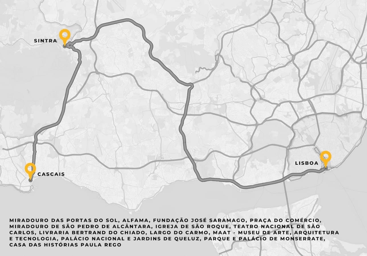 Lisboa, Sintra e Cascais